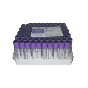 TUBO AL VACIO TAPA LILA